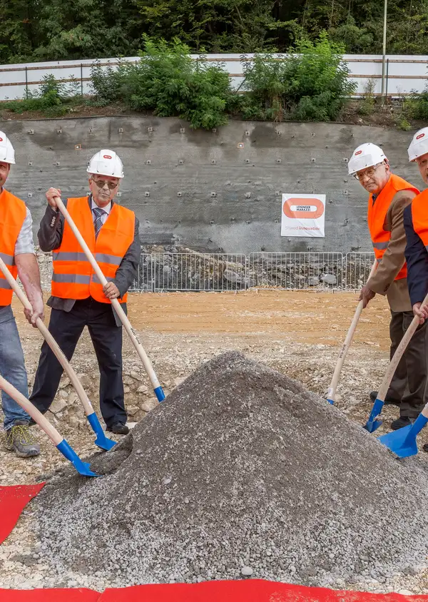 Grundsteinlegung Neubauprojekt Liestal/Lausen (BL)