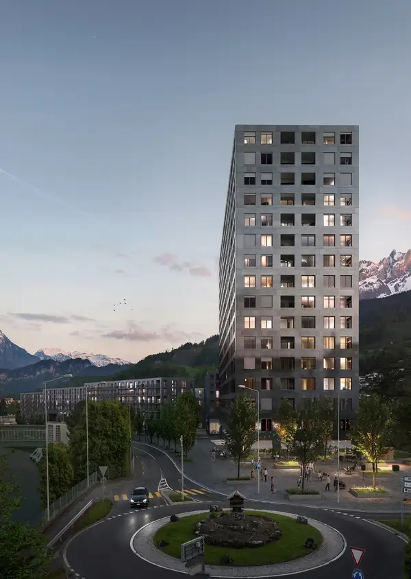 Certification « Site 2000 watts » pour le projet Nidfeld