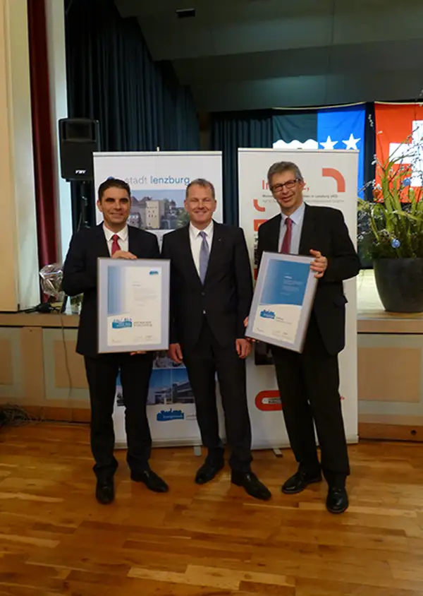 « Im Lenz » : remise du certificat « Site 2000 Watts » !