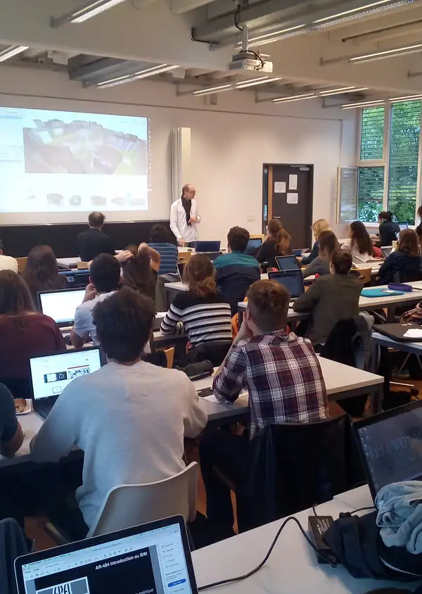 Losinger Marazzi partage son expérience du BIM avec les écoles