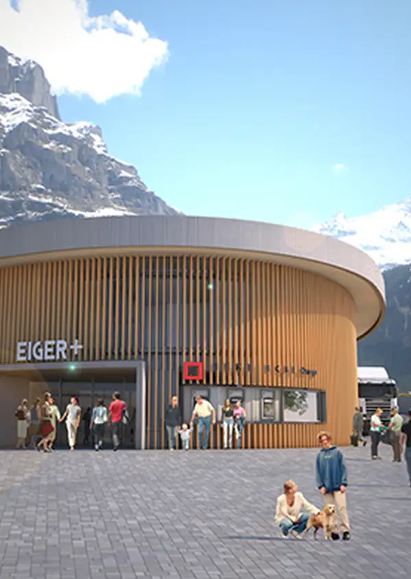 Pose de la première pierre pour Eiger+