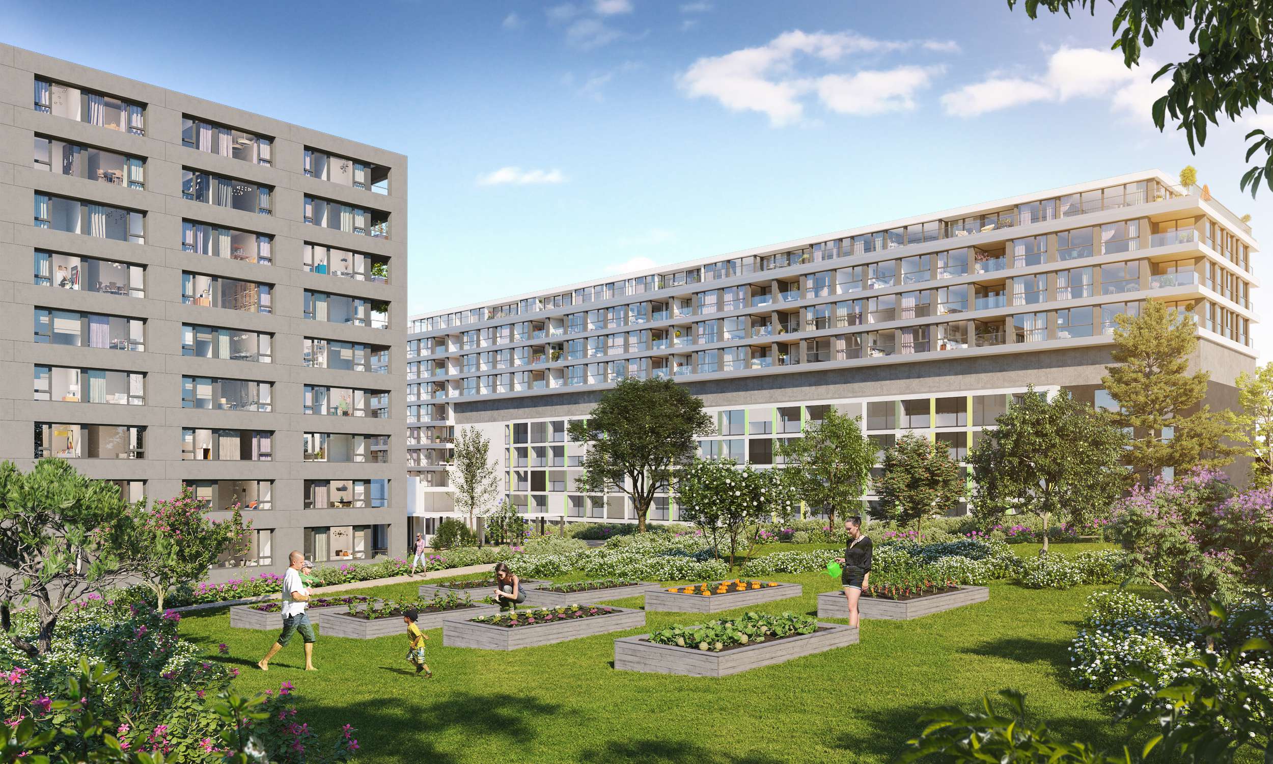 Parc et jardins potagers