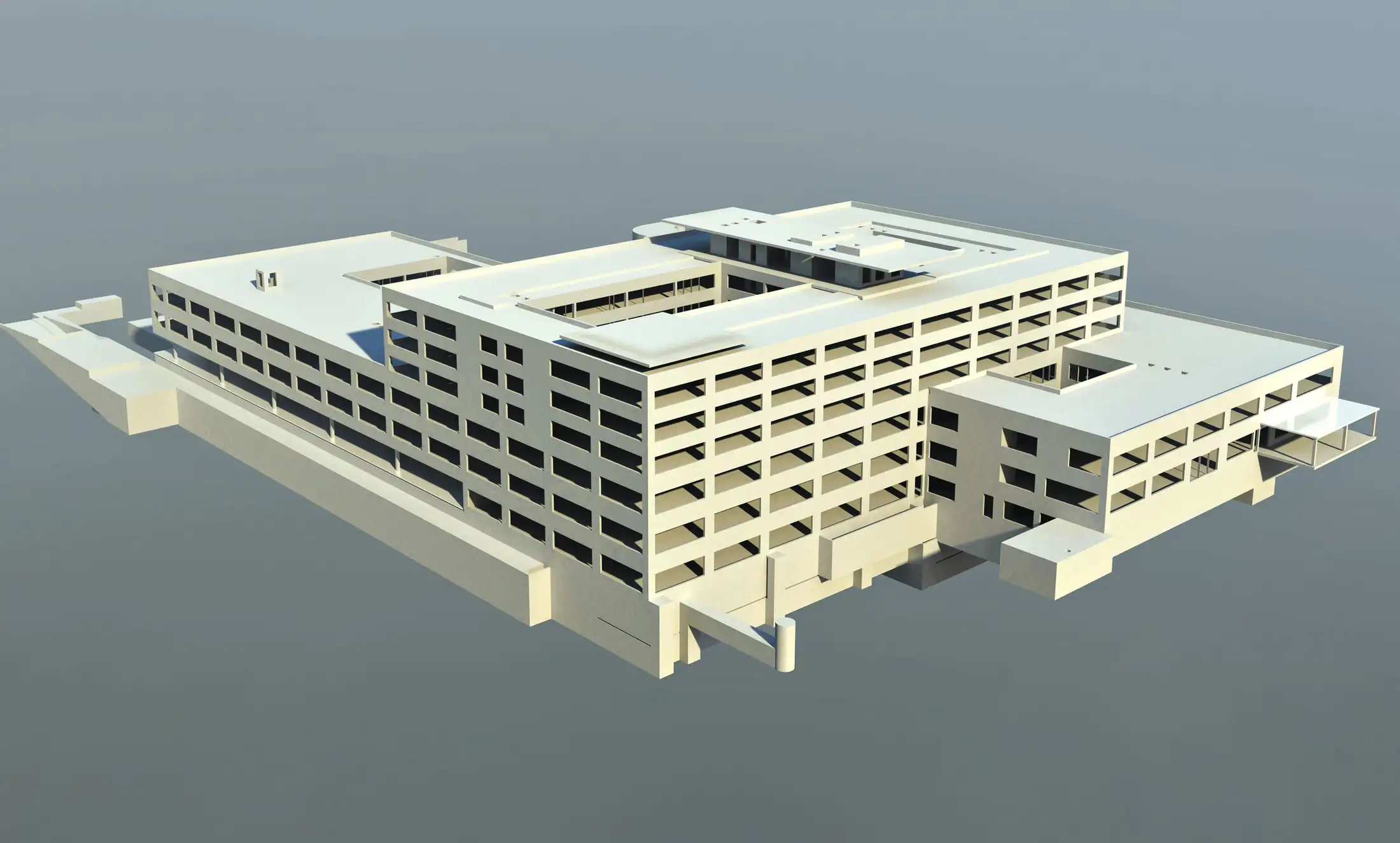 Digitales Modell - Rohbau