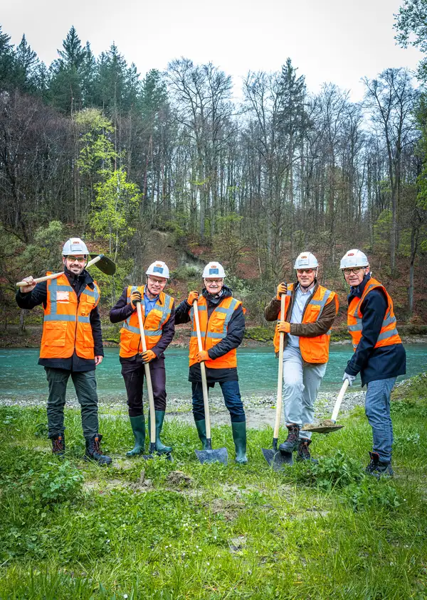 Aarerain, Worblaufen – Premier coup de pioche pour le tout premier quartier à énergie positive du canton de Berne !