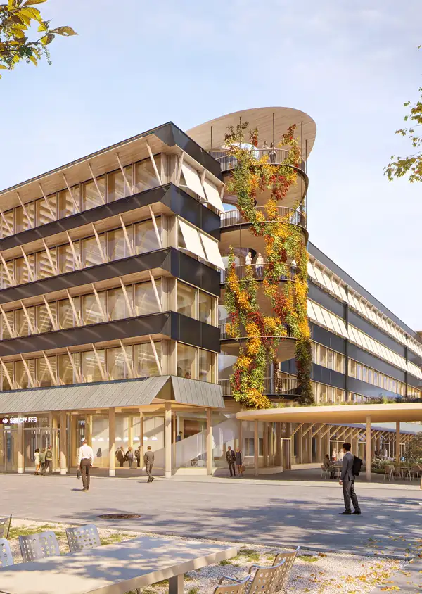 Neues SBB Bürogebäude in WankdorfCity