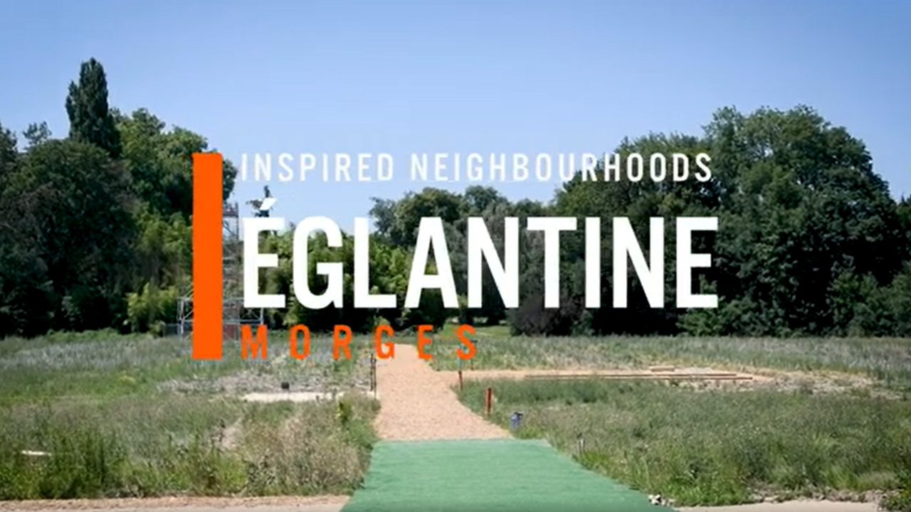 Bild des Stadtteils Églantine mit dem Titel „Inspired Neighbourhoods“