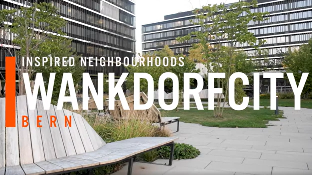 image du quartier Wankdorf avec le titre "Inspired Neighbourhoods"